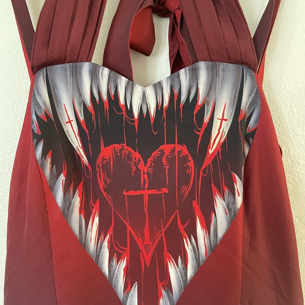 Hot Topic style Dark Romantic Heart dress size Small